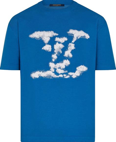 louis vuitton clouds t shirt|Louis Vuitton cloud tee.